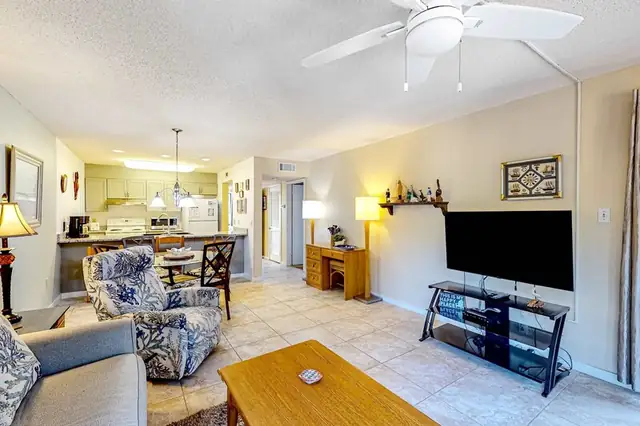 Living room at The Moorings 37